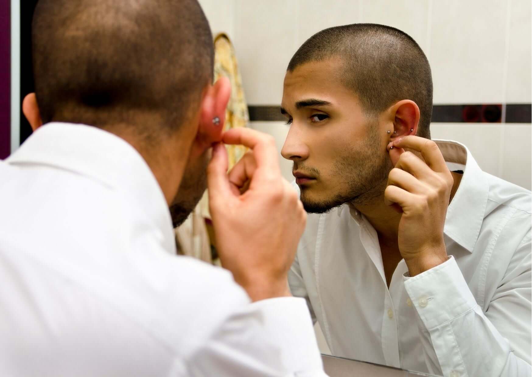 Ear Piercing Guide for Men - Dr. Piercing Aftercare