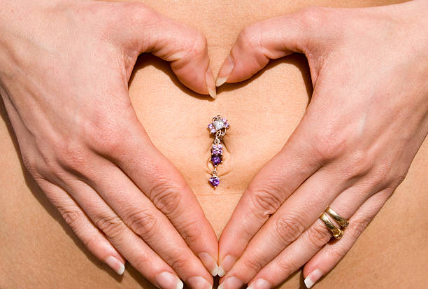 infected belly button piercing signs