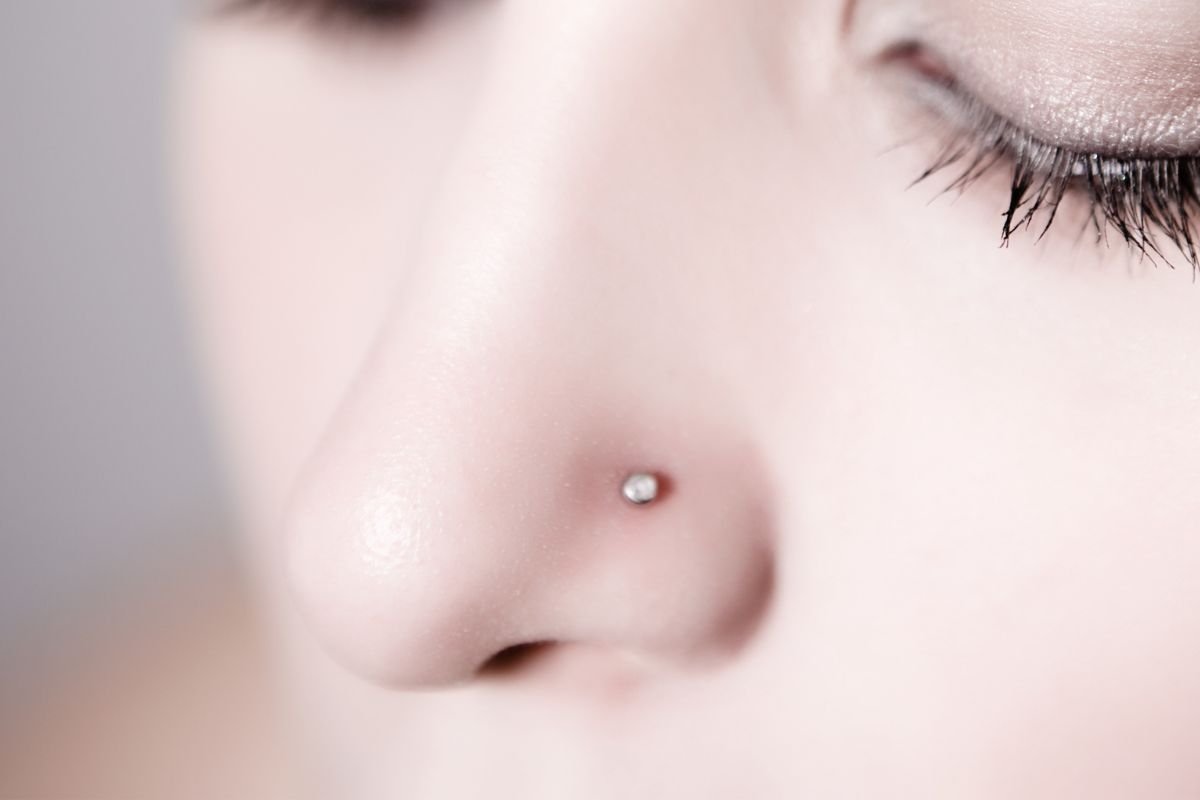 How To Take Out Nose Stud With Flat Back - Dr. Piercing Aftercare