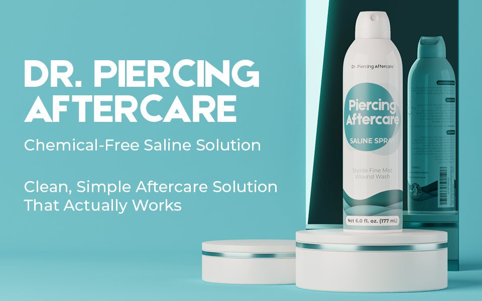 Dr. Piercing Aftercare Saline Spray (1 Case) - Dr. Piercing Aftercare