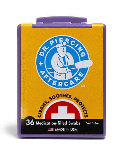 Medicated Swabs - Dr. Piercing Aftercare